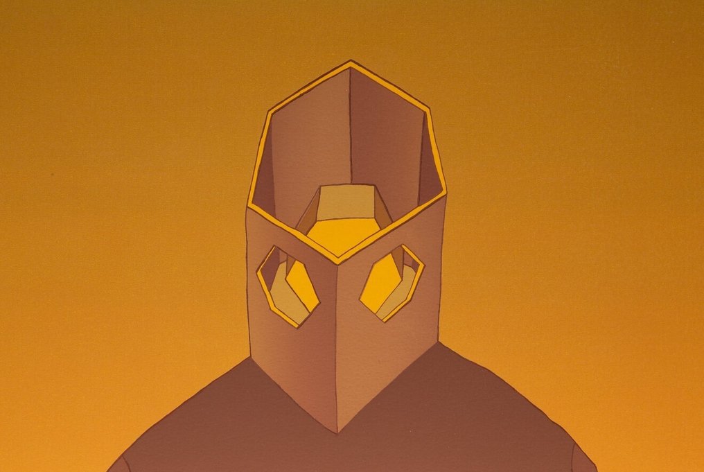 Jean-Michel Folon (1934-2005) - Le Penseur - The Thinker 1973 #2.1