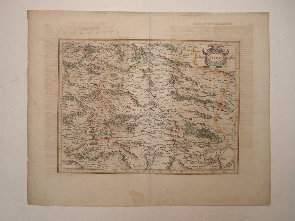 Austria - Gratz / Steiermark; Henricus Hondius - Stiria - 1621-1650 #1.0
