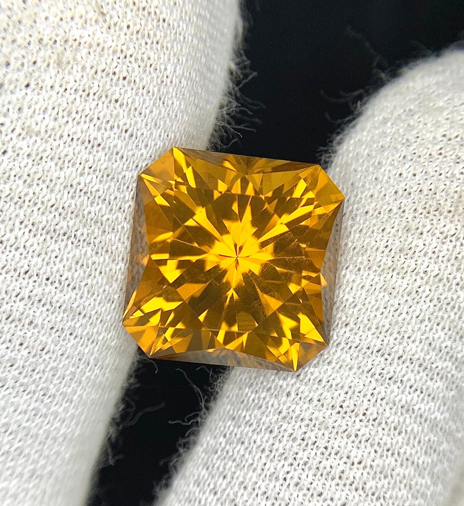 沒有保留價 黃水晶 - 19.68 ct - 國際有色寶石協會 (ICA GemLab) #1.0