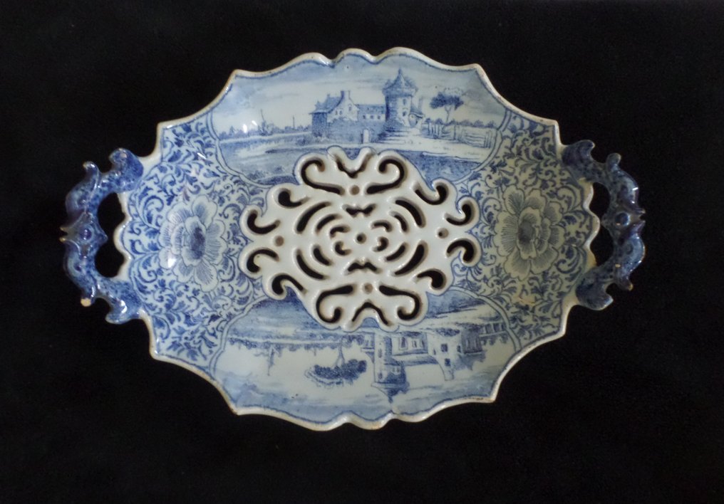 De Porceleyne Schotel - Johannes van Duyn - Μπολ φρούτων (4) - Αγγειοπλαστική - Delft #4.3