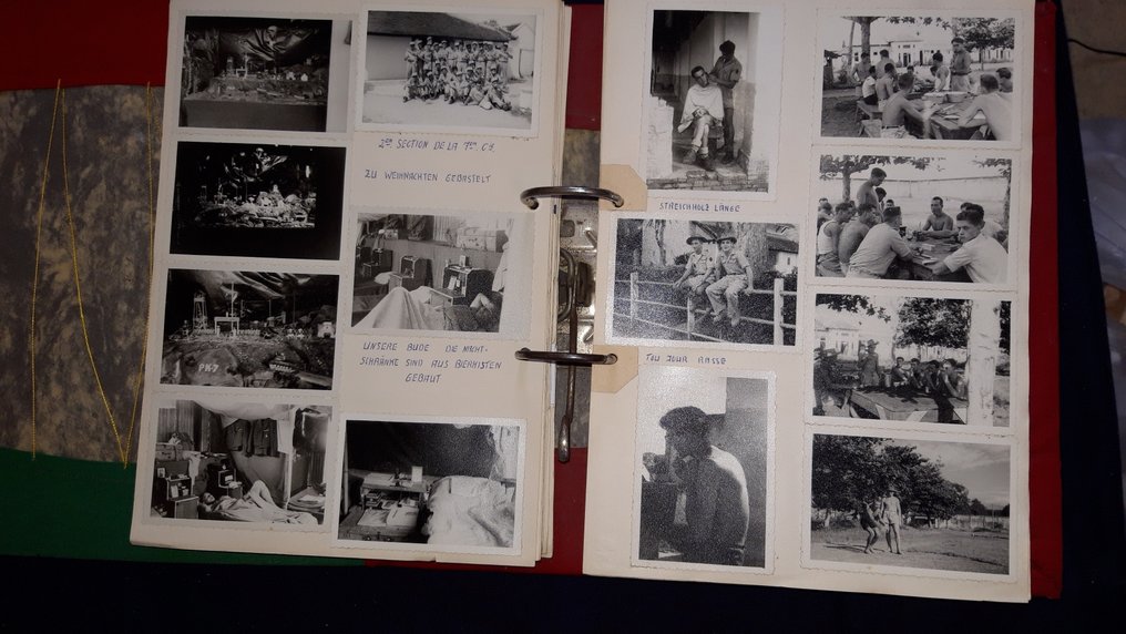 Militärfotograph - Fotoalbum aus dem Frankreich Indochina Krieg an mit 900 Fotos - 1949 #4.3