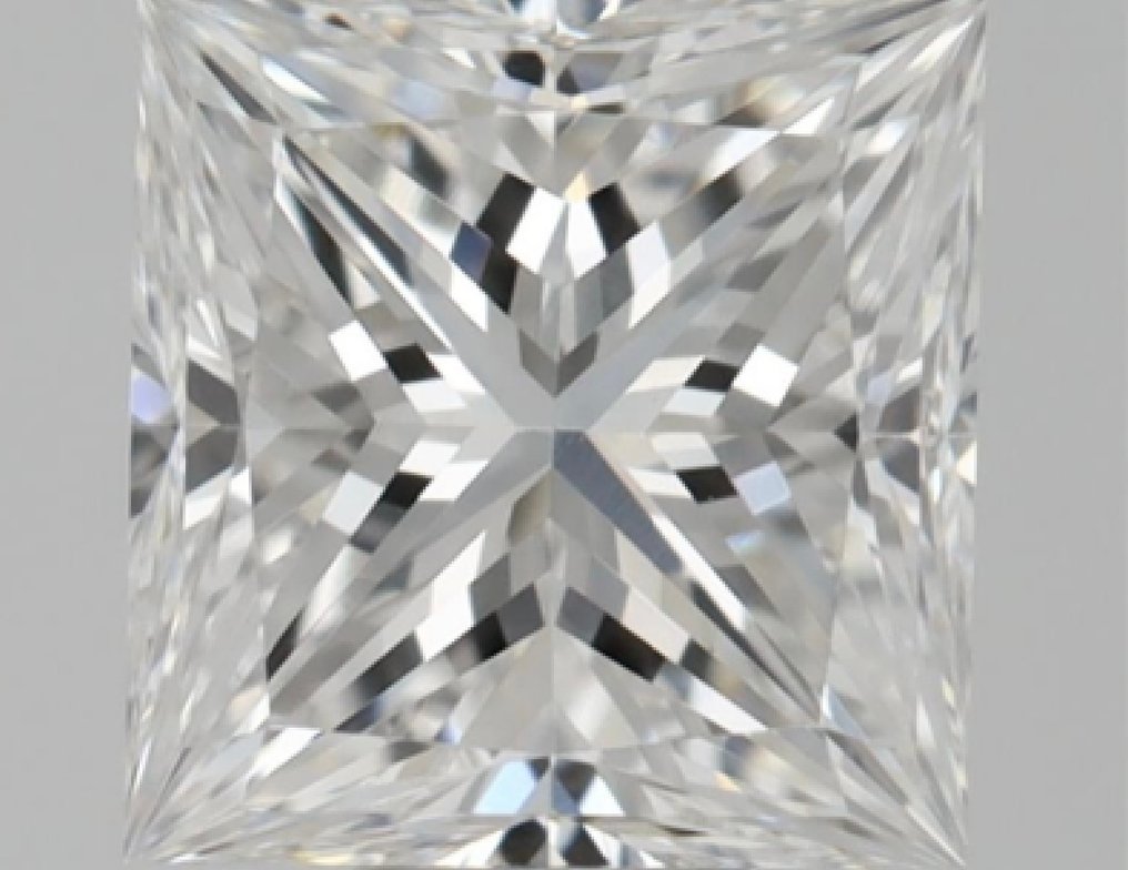 1 pcs 鑽石  (天然)  - 0.41 ct - 方形 - E(近乎完全無色) - VS1 - 美國寶石學院（Gemological Institute of America (GIA)） #1.0