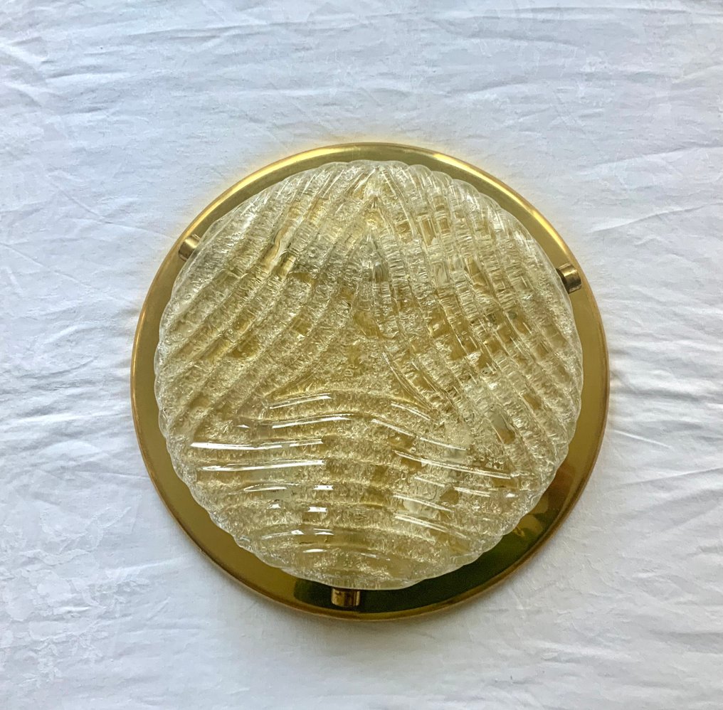 Hillebrand - 燈 - 黃銅, 玻璃 - 好莱坞丽景 #1.0