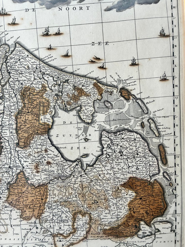 Nicolaum Visscher - Germaniae Inferioris XVII Provinciarum Accuratissima Tabula #2.1