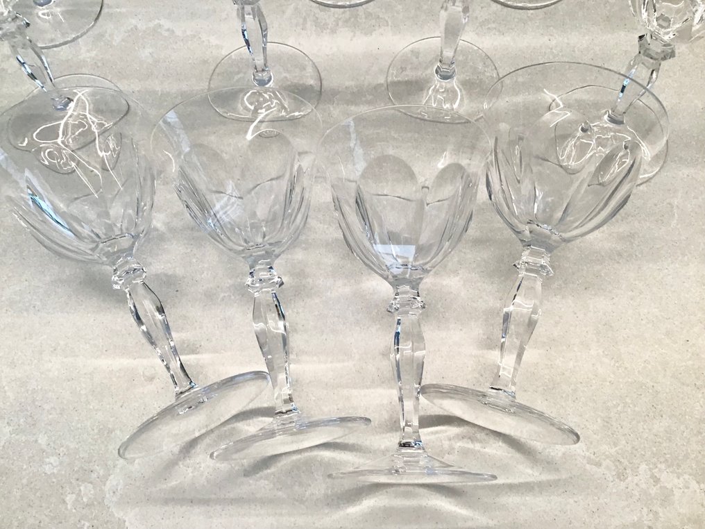 Peill & Putzler - 酒杯 (12) - Reinland - 白色葡萄酒杯,采用清澈切割水晶制成 #3.2