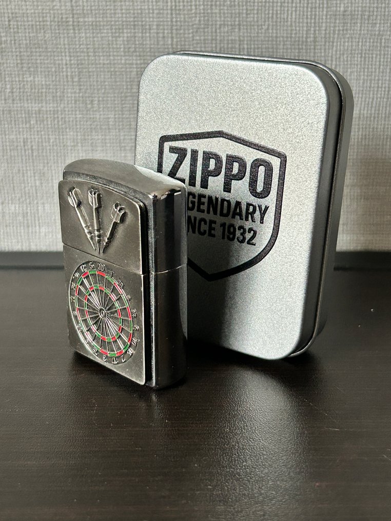 Zippo - I17-Dart placque - No Reserve Price - Lighter - Steel #3.2