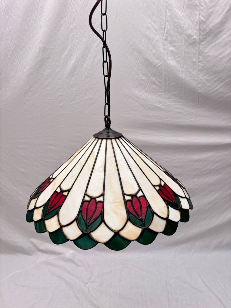 Lamp - Colorful Art Nouveau Art: The Charm of a Tiffany Style - Glass #1.0