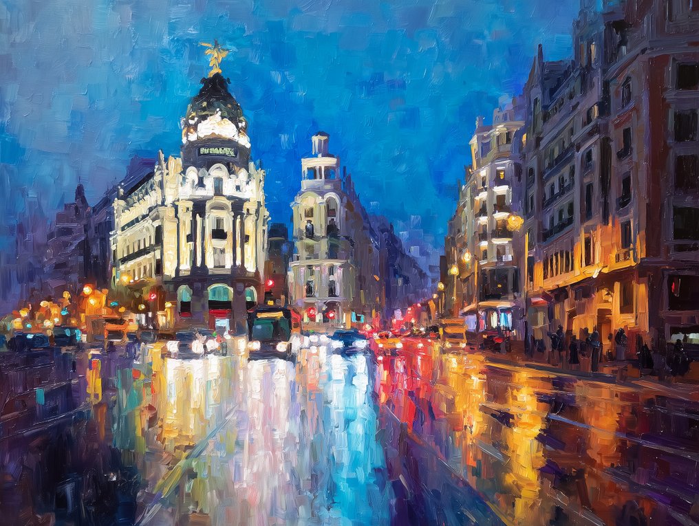 Irina Collins - Night on Gran Vía XL · NO Reserve #1.0