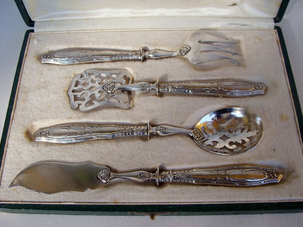 French Silver (Minerva 1) - 分格菜碟組 - 20世纪上半期 #1.0