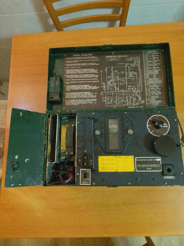 Radio Trasmission Equipment L.T.D. - Wavemeter Class Number 1 Reel to reel audio - Multiple models #1.0