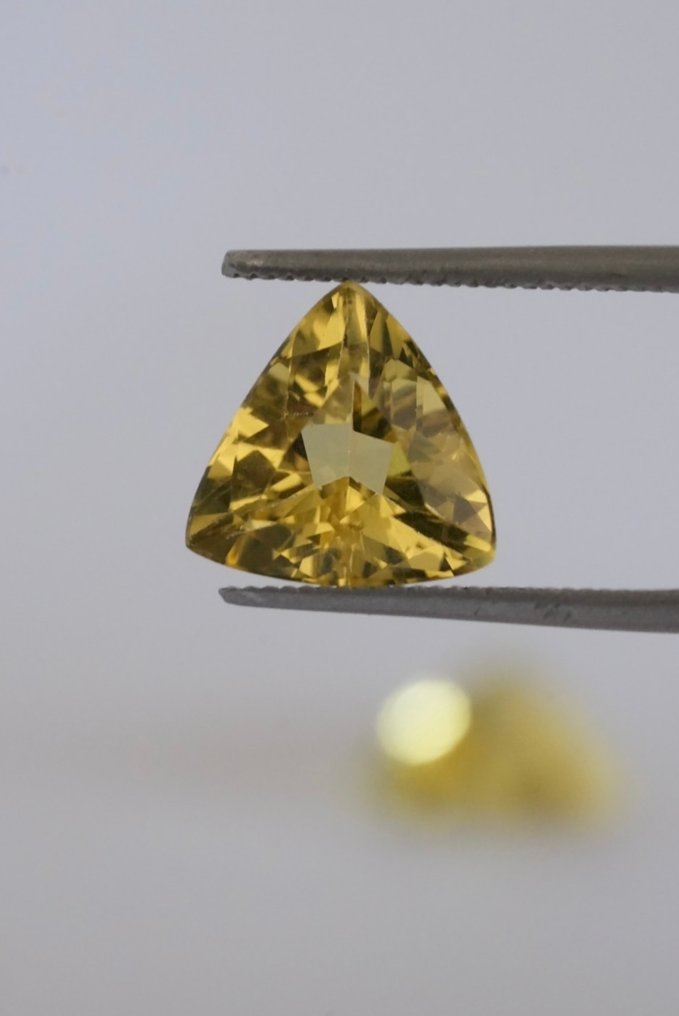 2 pcs  黄色 黄色绿宝石（金绿柱石）  - 5.56 ct - 西班牙宝石学院（IGE） #1.0