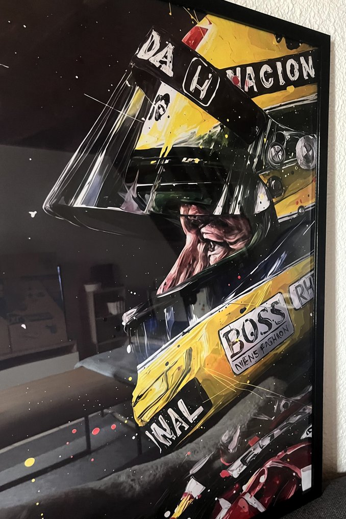 Art Photo - Cadre Ayrton Senna #1.0