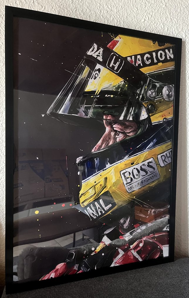Art Photo - Cadre Ayrton Senna #1.0
