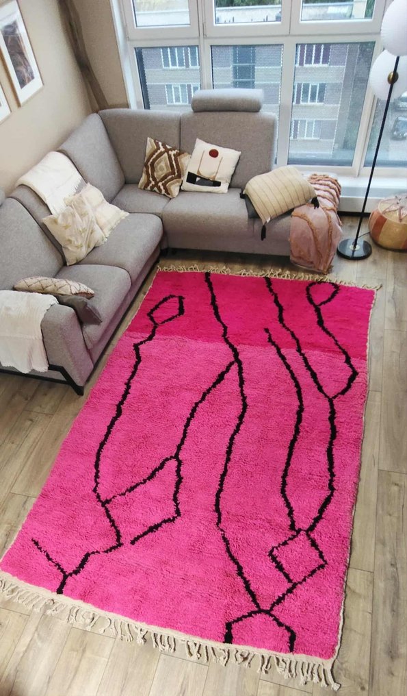 Berbertæppe, gulvtæppe Beni Mellal-tæppe - Tæppe - 305 cm - 194 cm - Type B14.6 #1.0