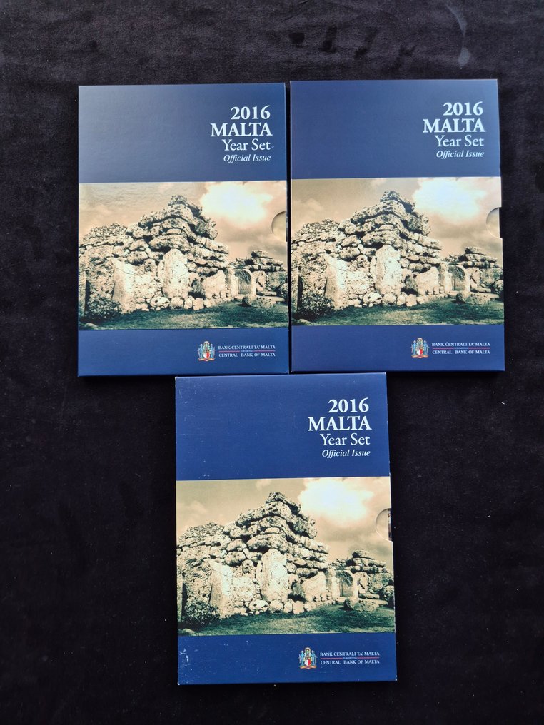 Malta. Year Set (BU) 2016 (3 sets)  (Zonder Minimumprijs) #1.0