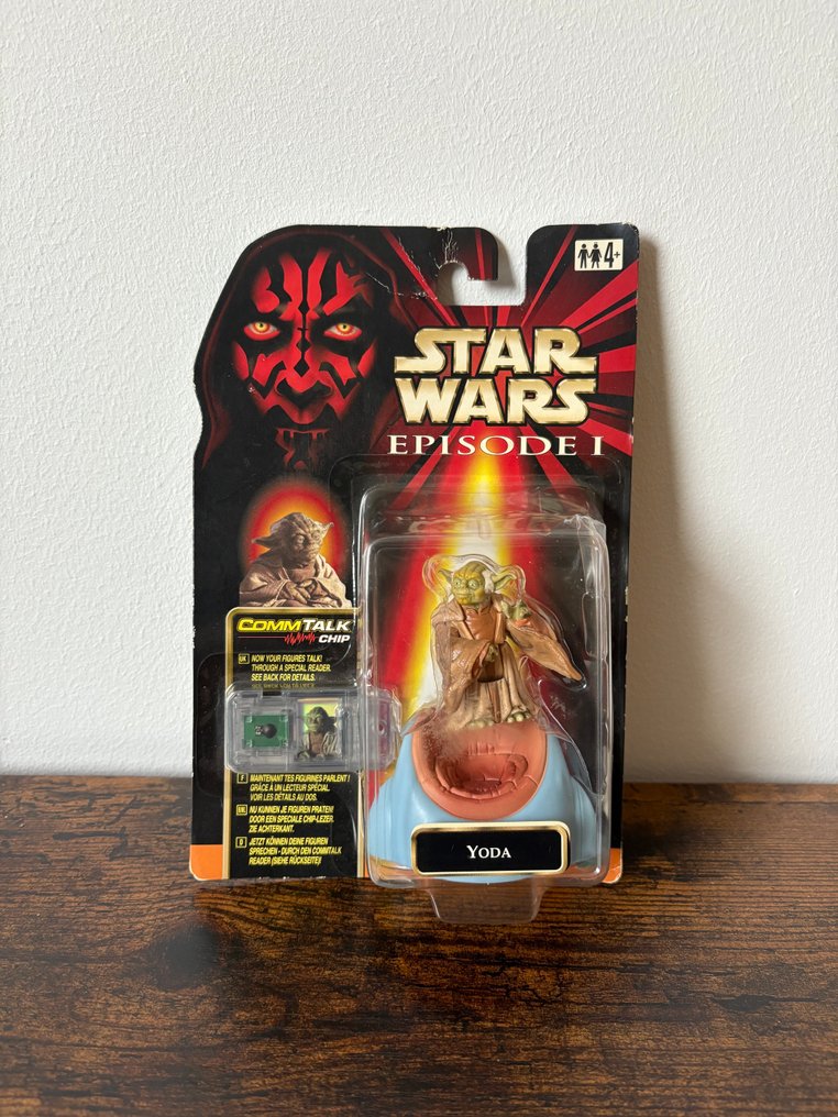 Star Wars - Star Wars Episode I – Yoda – Met CommTalk Chip – 1999 – In Oorspronkelijke Verpakking - Hasbro #1.0