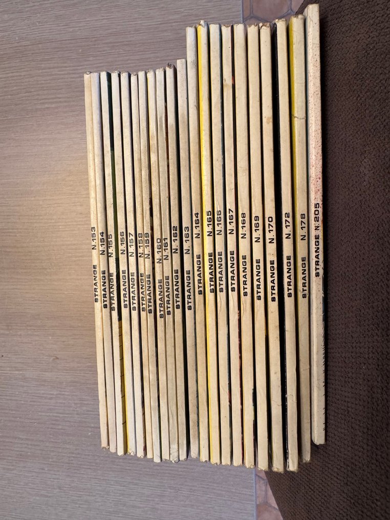 Strange N°153 à N°170 + N°172 + N°178 + N°205 - 21 Περιοδικά - Πρώτη έκδοση - 1982/1987 #1.0
