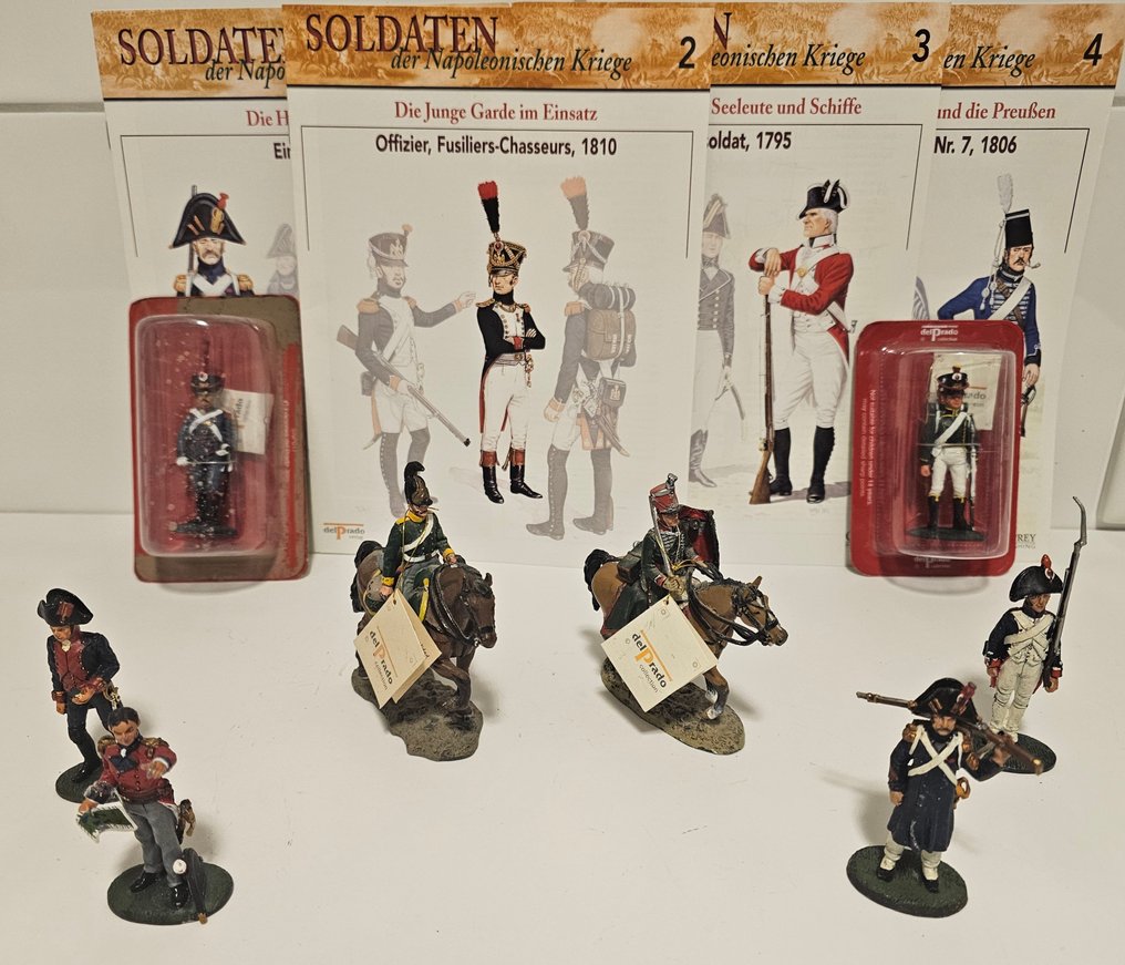 Del Prado - Figure - 8 x Napoleonische Kriege  (8) - Tin #1.0