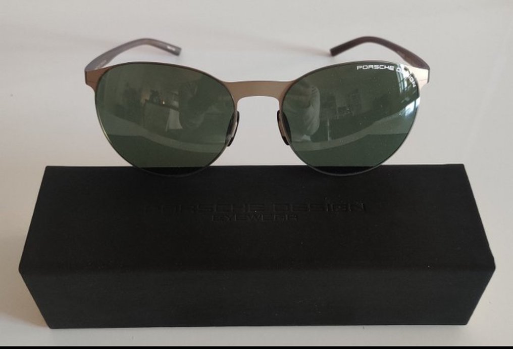 Porsche Design - P8660 - B Gold frame - Cat 3 + UV400 label - unisex - 太阳镜 #4.3
