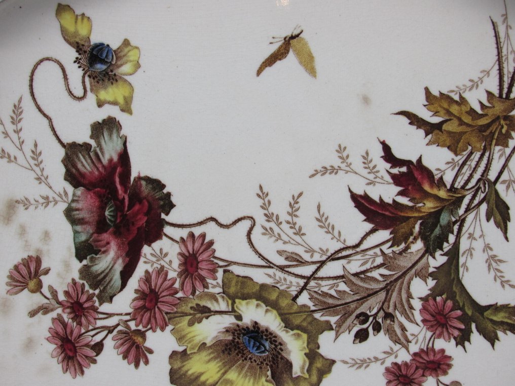 托盘 - 瓷, 黄铜 #1.0