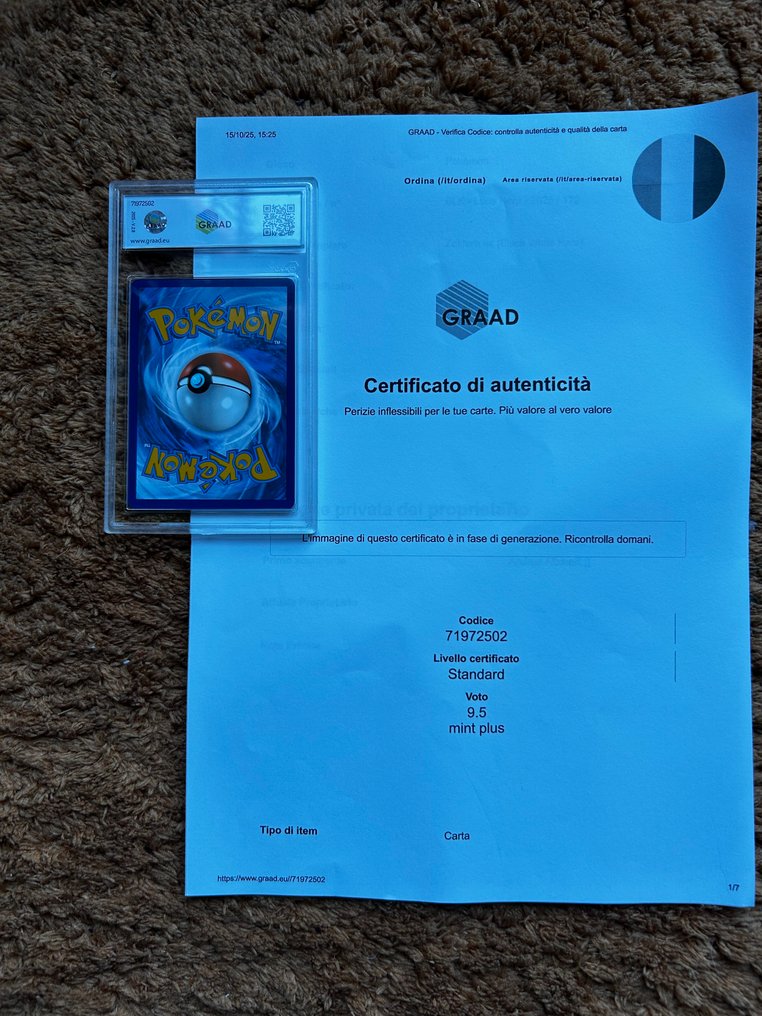 Pokémon - 1 Graded card - Zekrom 132/108 - Graad 9.5 - Black & White #3.2