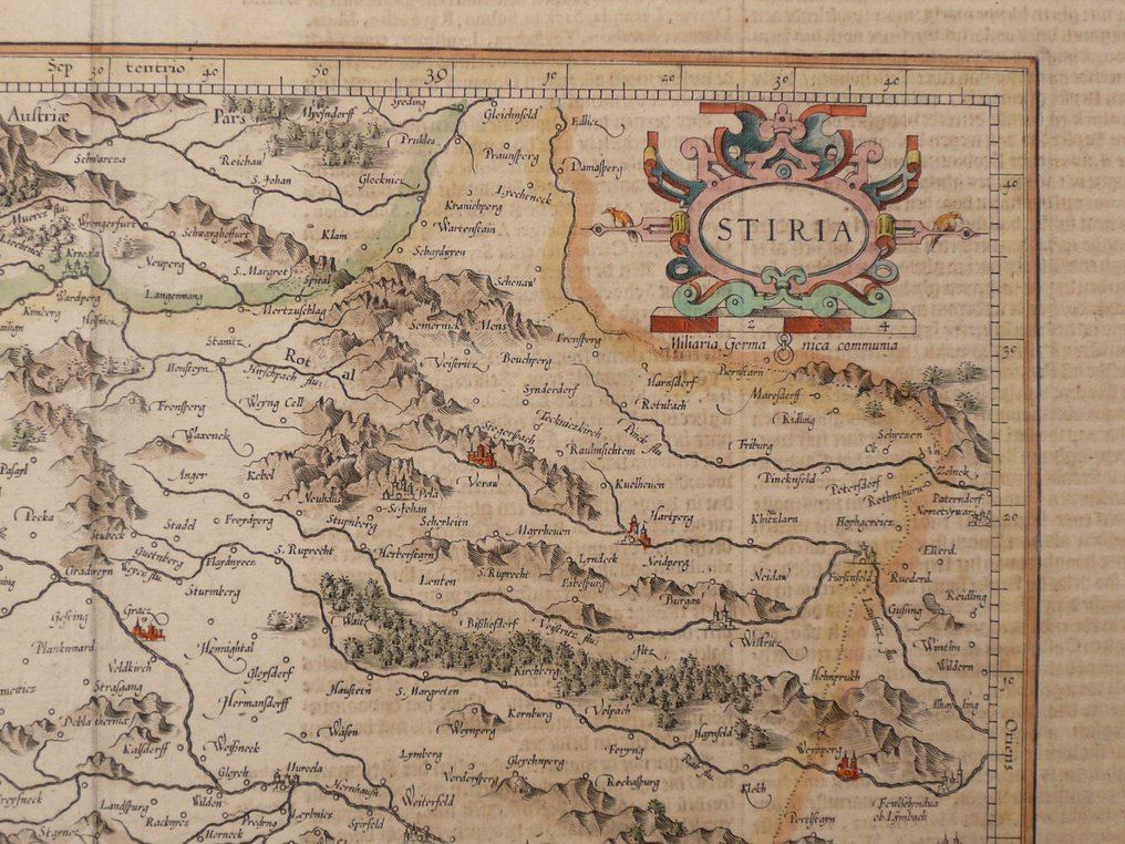 Austria - Gratz / Steiermark; Henricus Hondius - Stiria - 1621-1650 #3.2