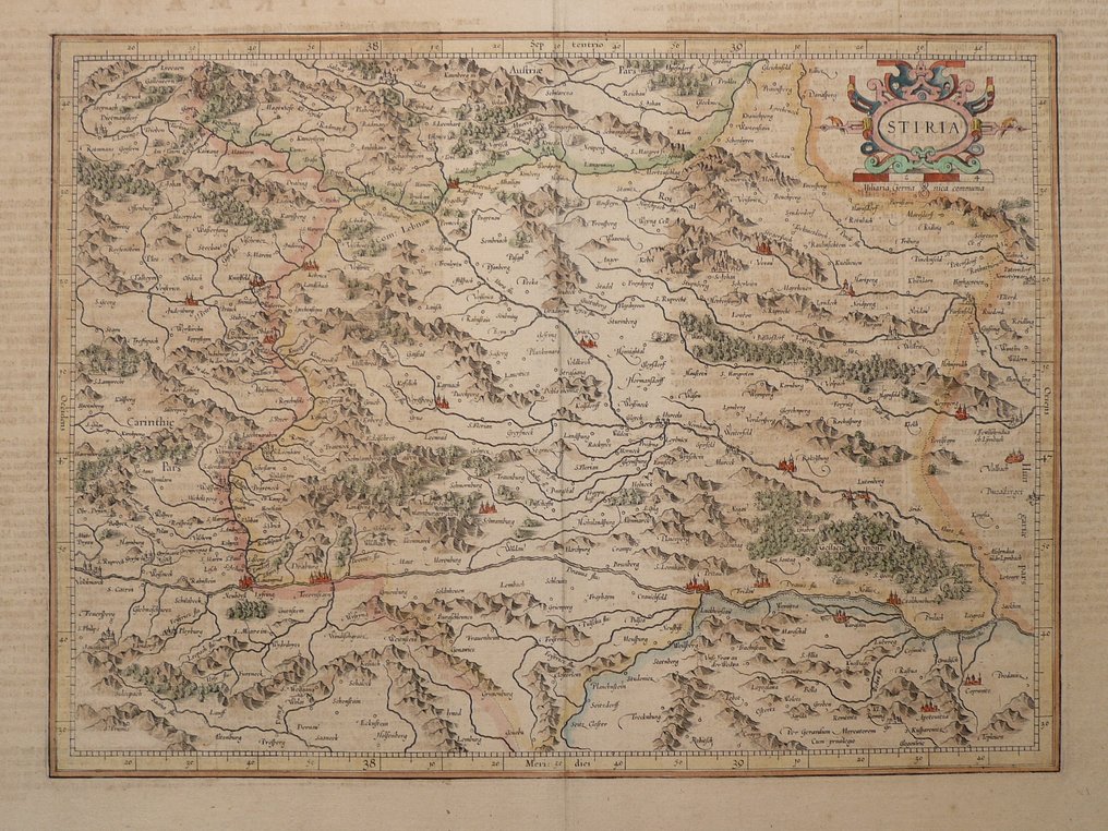 Austria - Gratz / Steiermark; Henricus Hondius - Stiria - 1621-1650 #1.0