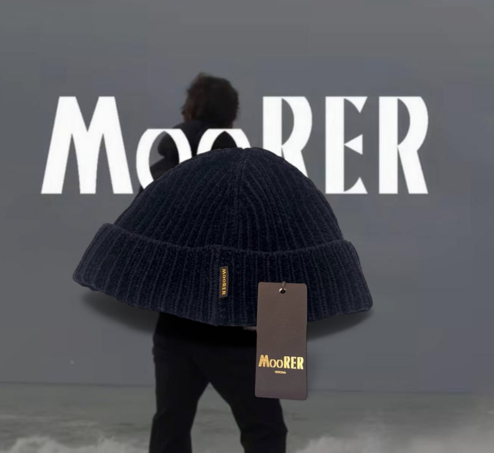 Moorer - Beanie (1) - Cashmere #1.0
