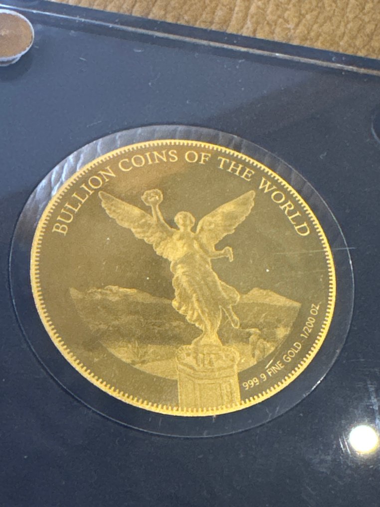 Tchad. 5000 Francs 2019 Libertad , 1/200 Oz (.999) mit CoA  (Ingen mindstepris) #1.0