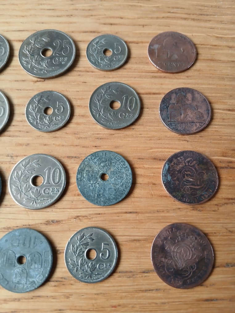 België. 1836/1945, lot 34 stuks (Zonder Minimumprijs) #4.3