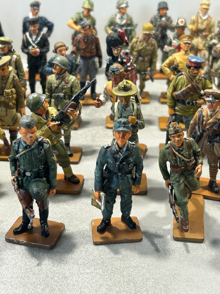 Del Prado - Statuetta - Del Prado legerfiguren collectie  (48) - Metallo, Paint #4.3