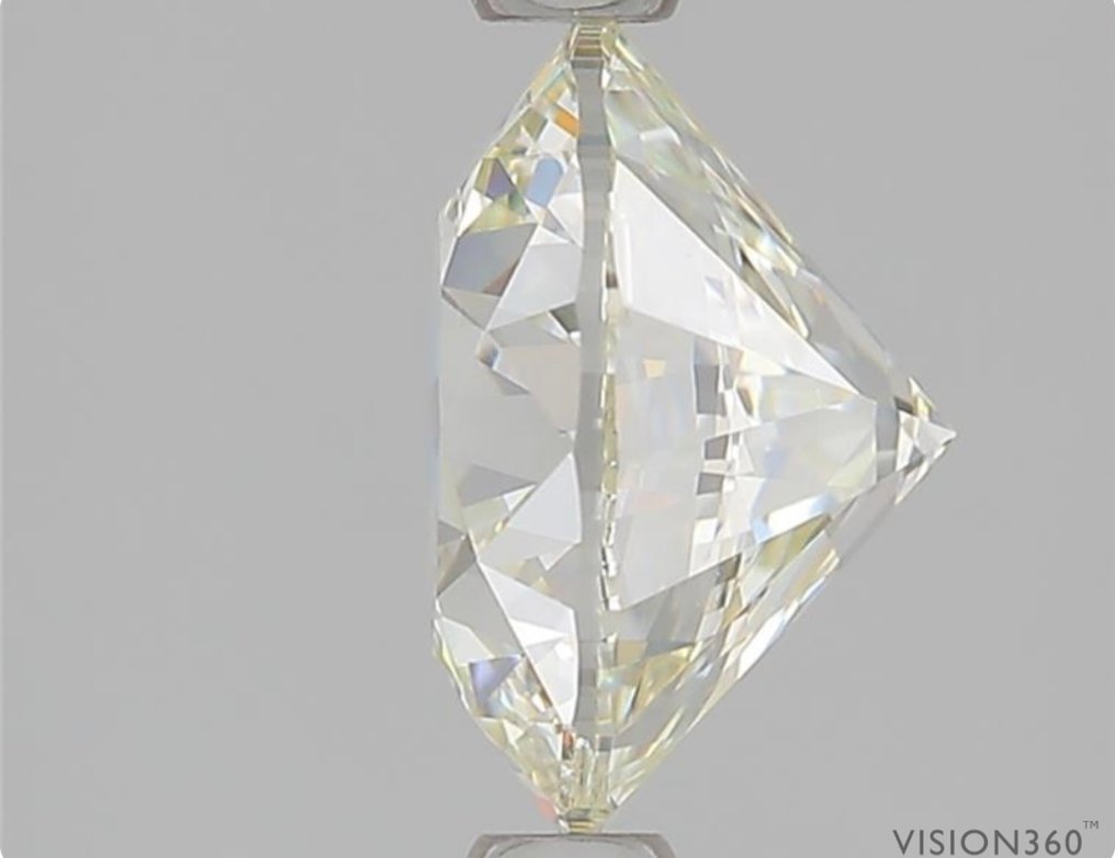 1 pcs 钻石  (天然)  - 2.00 ct - 圆形 - I - VS1 轻微内含一级 - 比利时高阶层钻石议会 #1.0