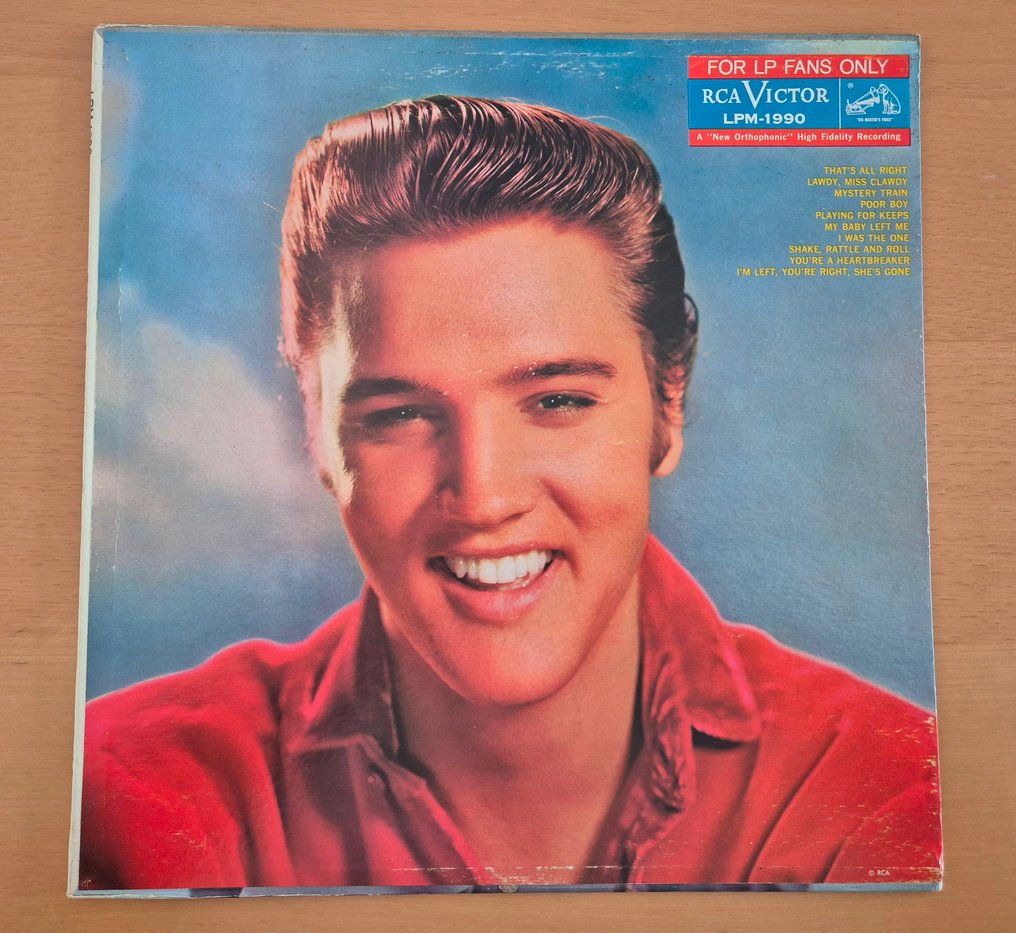 猫王 - 埃维斯·普里斯利 - For LP Fans only - 单张黑胶唱片 - 1st Mono pressing - 1959 #1.0