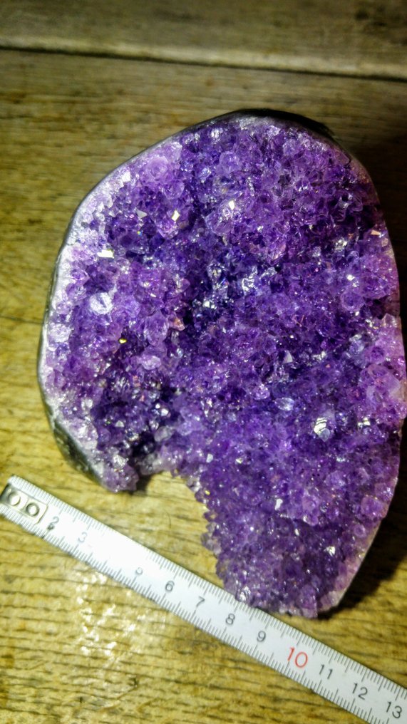 Ametist Kristaller Druse - Kluster - Höjd: 11 cm - Bredd: 12 cm- 1007 g #4.3