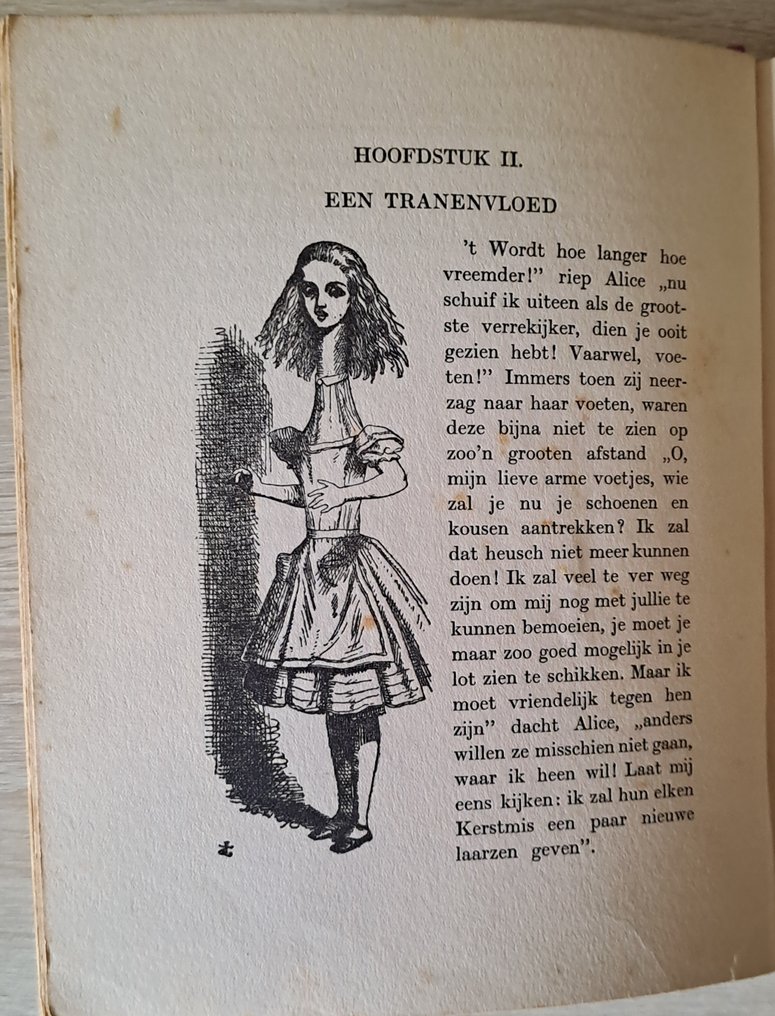 [Lewis Carroll] Antoinette van Dijk / John Tenniel & Margaret Tarrant - Alice's avonturen in het Wonderland - 1929 #4.3