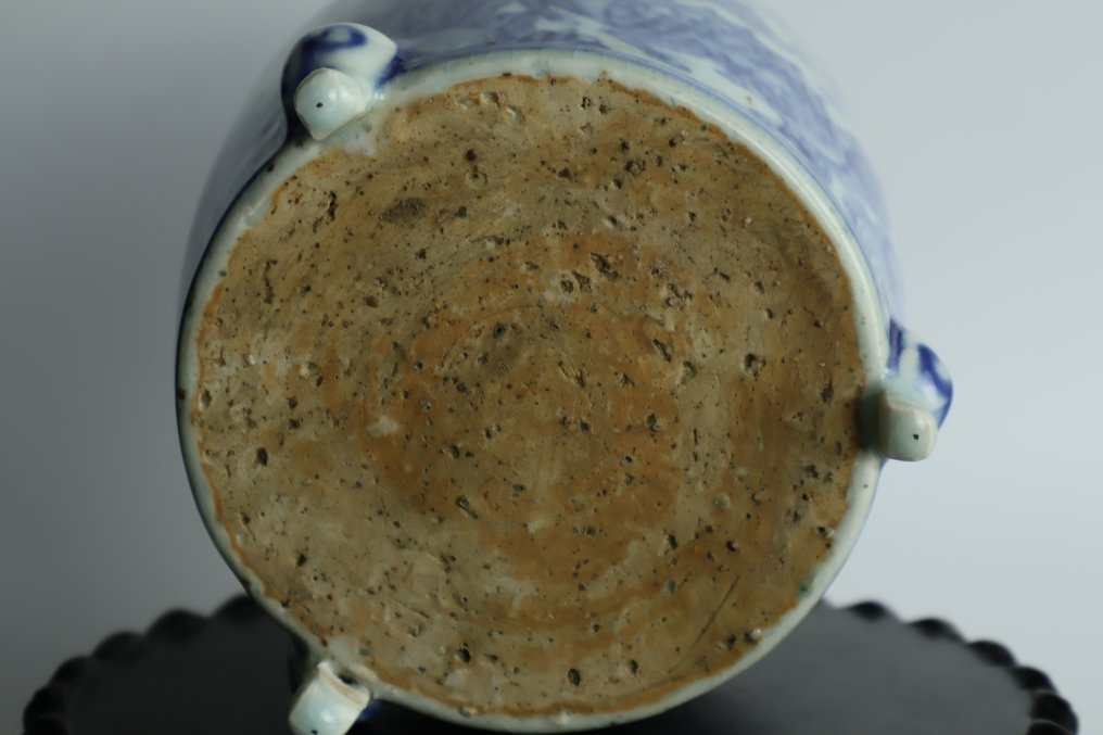 Arzător tămâie - Albastru și alb #4.3