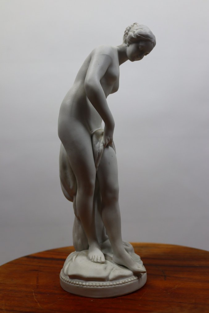Statuette, Venus de’ Medici - Aphrodite - 28 cm - Biscuit porcelain #4.3