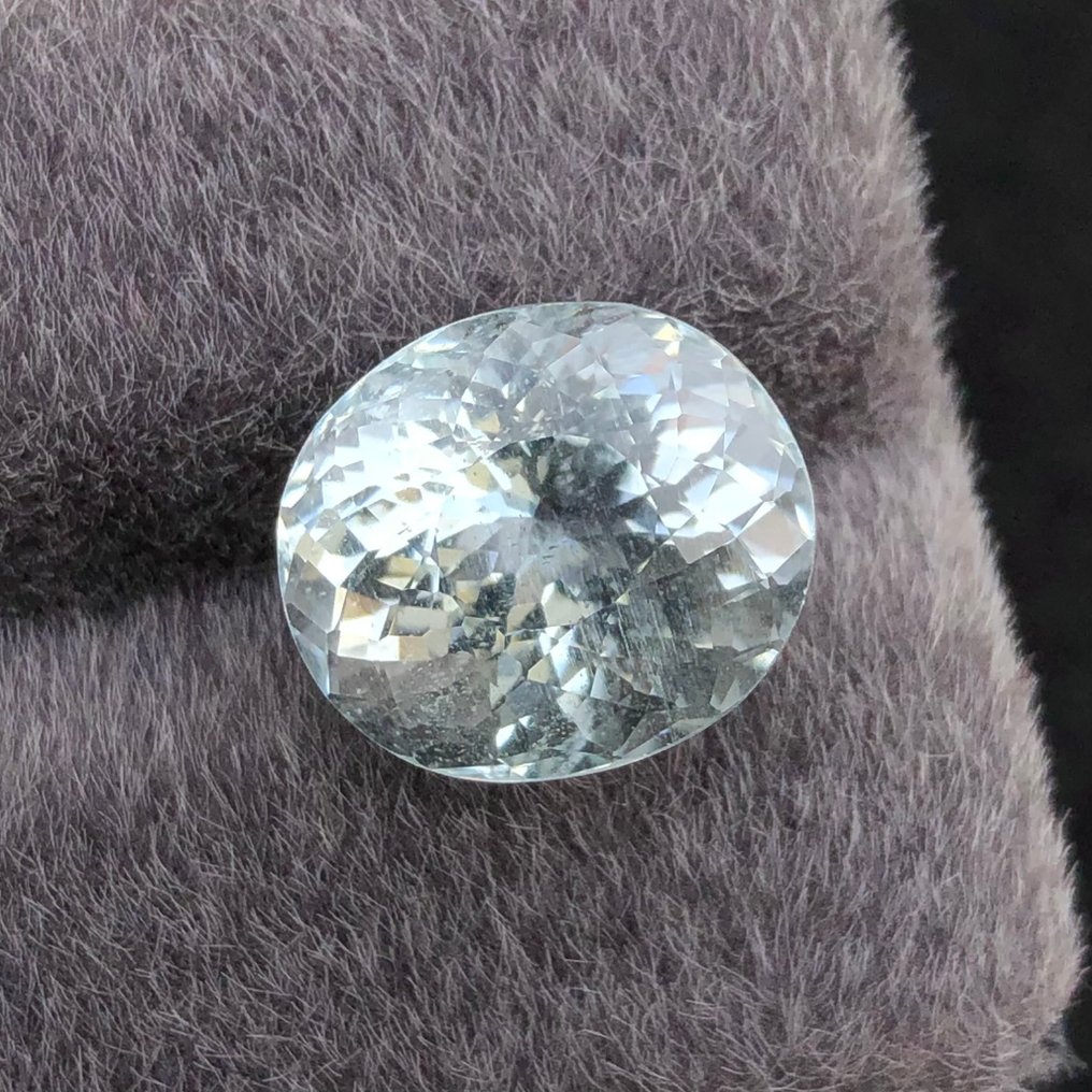 没有保留价 - 1 pcs  蓝色 海蓝宝石  - 7.81 ct - 国际宝石研究院（IGI） #4.3