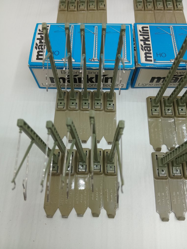 Märklin H0 - 7009 - Αλυσοειδής γραμμή επαφής (60) - Κάτες για καταβάσεις M. #4.3