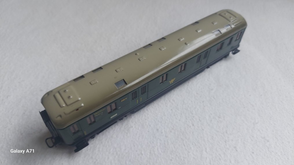 Märklin H0 - 346/5 - 4013 - 模型貨運火車 (1) - Postwagon - Deutsche Bundespost #3.2