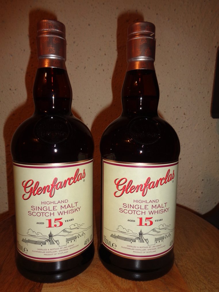 Glen Turner Double Cask & Glenfarclas 15yo  - 70cl - 3 bottles #3.2