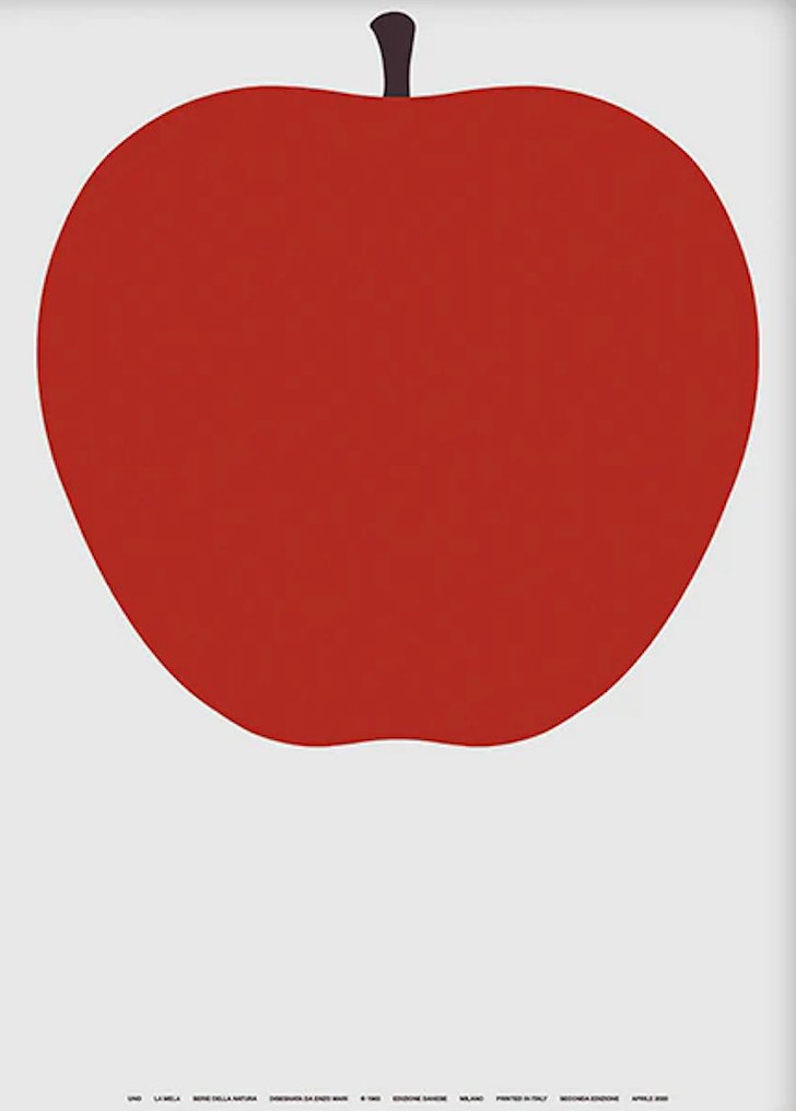 Enzo Mari (1932-2020) - Uno, La mela #1.0