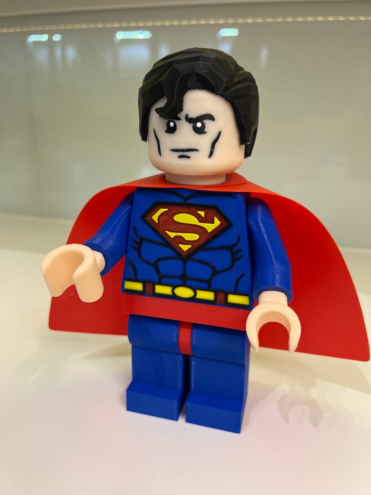 Lego Minifigur - Replika Lego Superman - Minifigurer - Superman 22cm #1.0