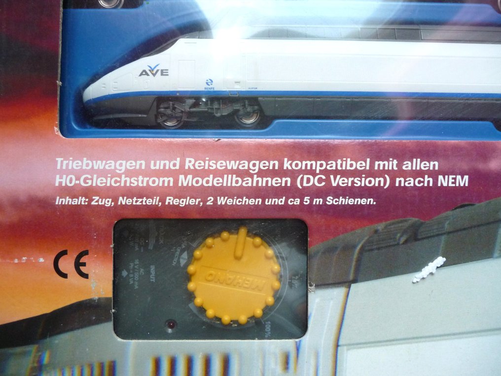 Mehano H0轨 - 入门套装 (1) - AVE高速列车 - RENFE #2.1