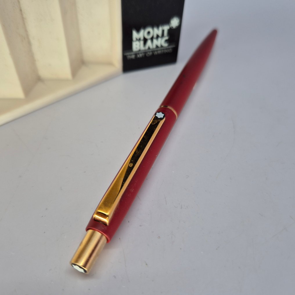 Montblanc - S-line 2918 - Uncommon burgundy/red color - 1980's - 没有保留价 - 圆珠笔 #1.0