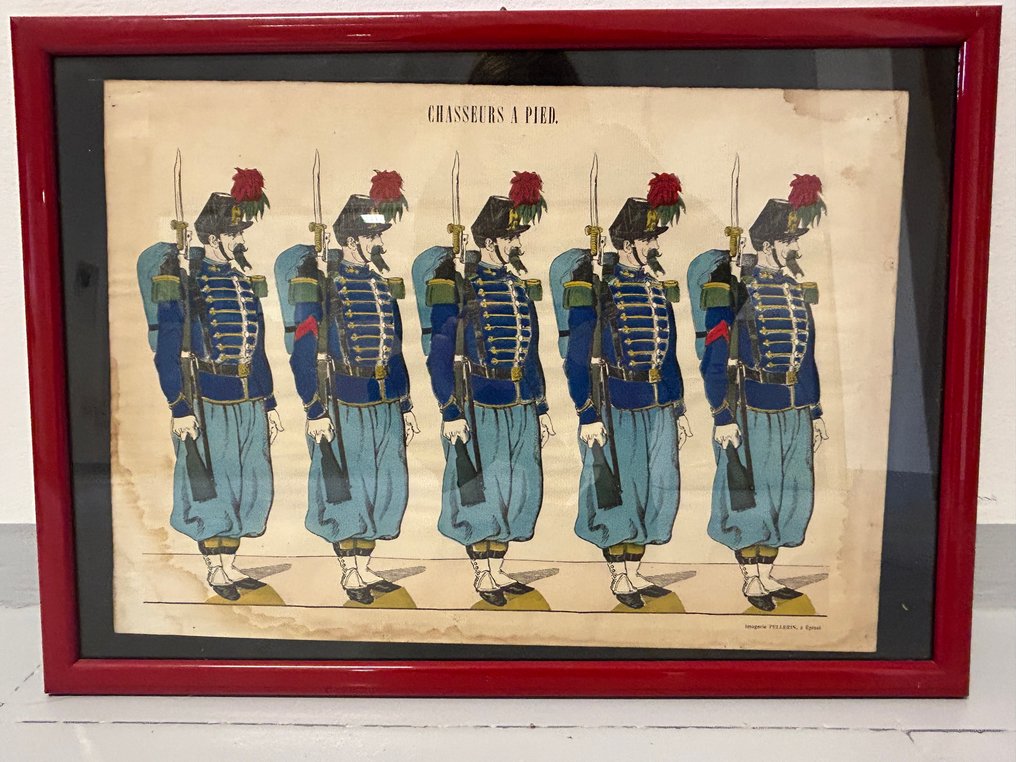 Anonymous - Pellerin d'Epinal - Chasseurs à pied - Unknown #1.0