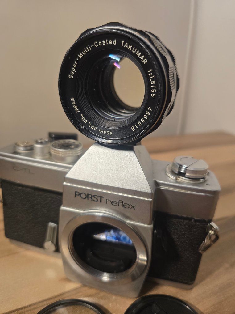 Porst C-TL + Asahi SMC Takumar 1.8/55mm - M42 | Prime objektiv #1.0
