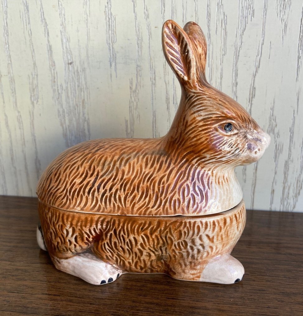 CAUGANT Lapin Terrine - Recipiente para cocina - Cerámica #1.0