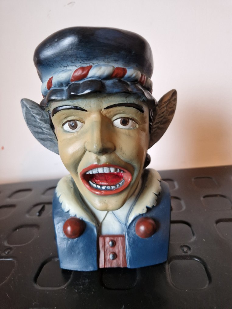 雕塑, Intec gaper nr 20, handgeschilderd, collectors item - 19.5 cm - 碎天然石 - 1969 #1.0