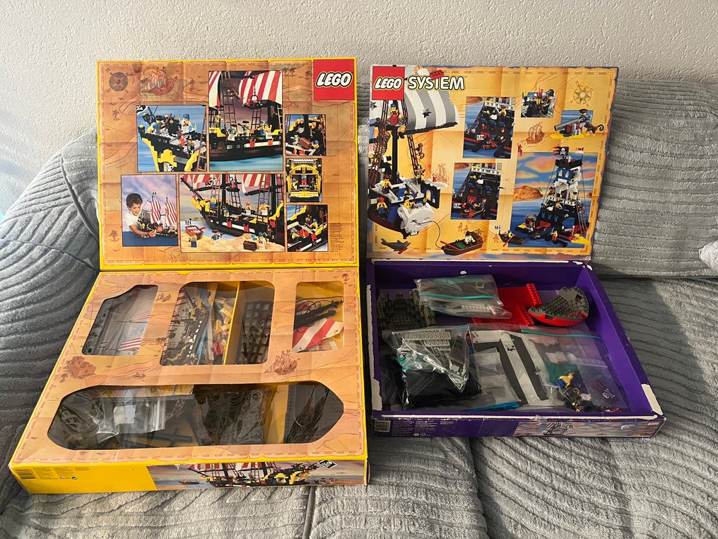 Lego Set - Pirates - Lego Pirates 6285 & 6289 (Barracuda & Red Bear Runner) #2.1